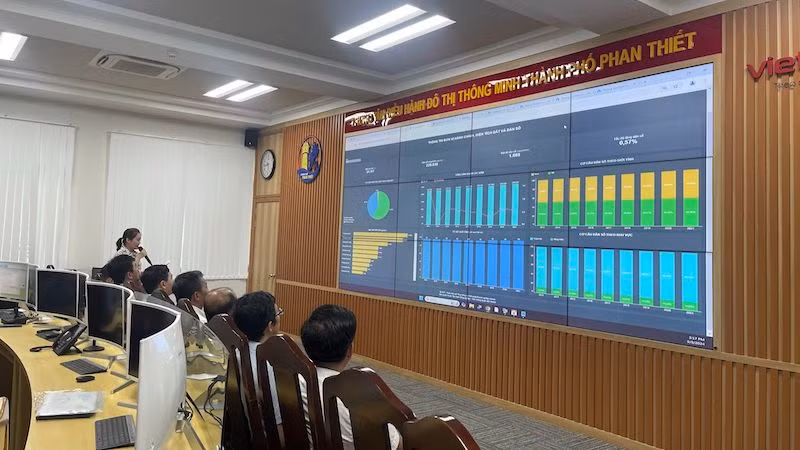 Trung tâm điều hành đô thị thông minh IOC Phan Thiết. Trung tâm điều hành đô thị thông minh IOC Phan Thiết.