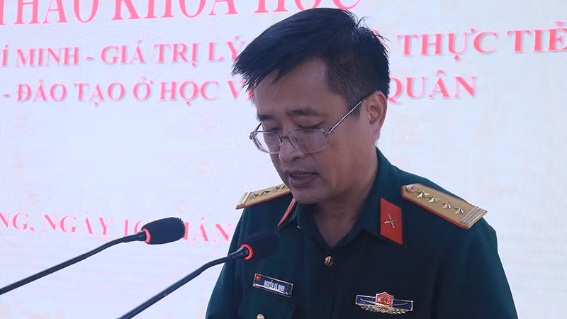 Phát huy di sản giáo dục Hồ Chí Minh trong đổi mới giáo dục-đào tạo ở Học viện Lục quân ảnh 1