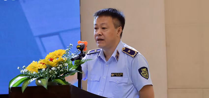 Phó Tổng cục trưởng Quản lý thị trường Hoàng Ánh Dương.
