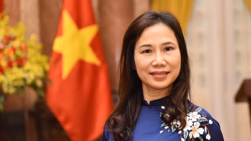 Đại sứ Việt Nam tại Sri Lanka Trịnh Thị Tâm. (Ảnh: Ngọc Thúy/PV TTXVN tại Nam Á)
