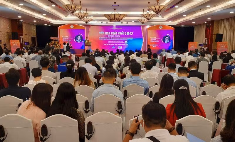 Quang cảnh Diễn đàn xuất khẩu 2022.