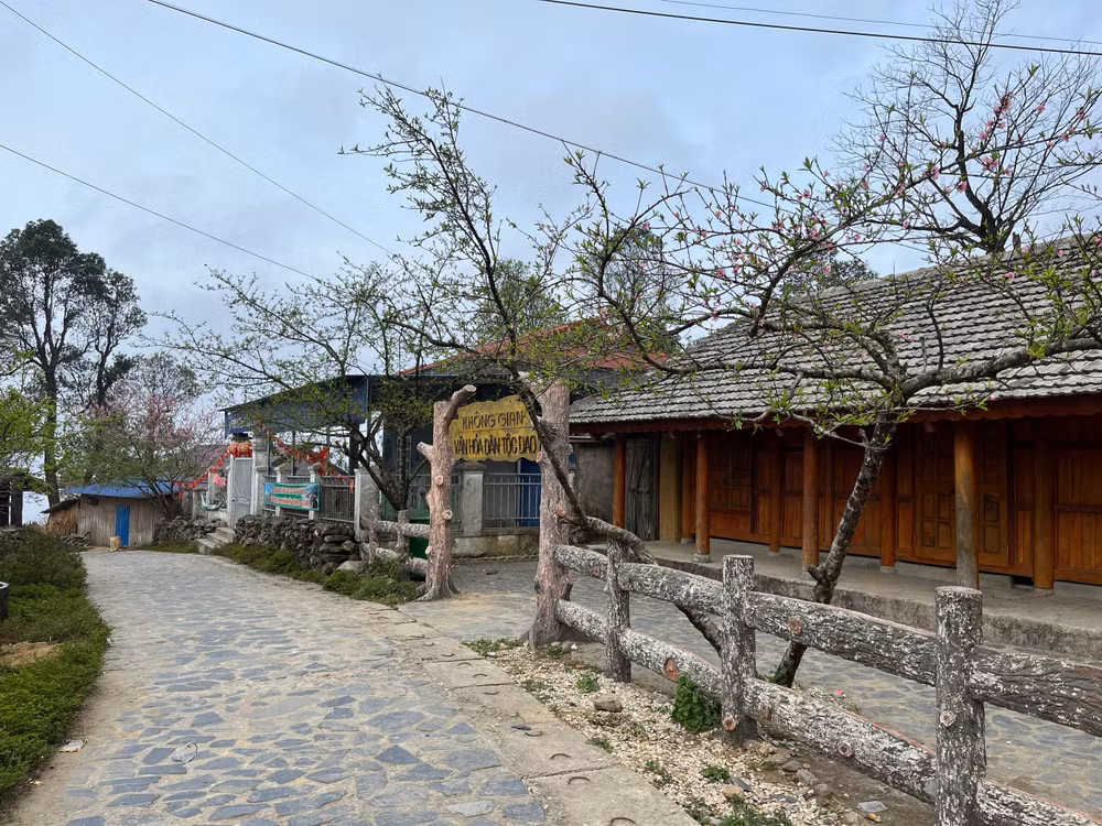 Không gian văn hóa dân tộc Dao ở Sì Thâu Chải.