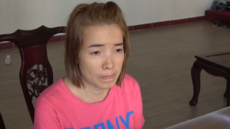 Đối tượng Hà Thị Hiệp. (Ảnh: Thanh Việt) Đối tượng Hà Thị Hiệp. (Ảnh: Thanh Việt)