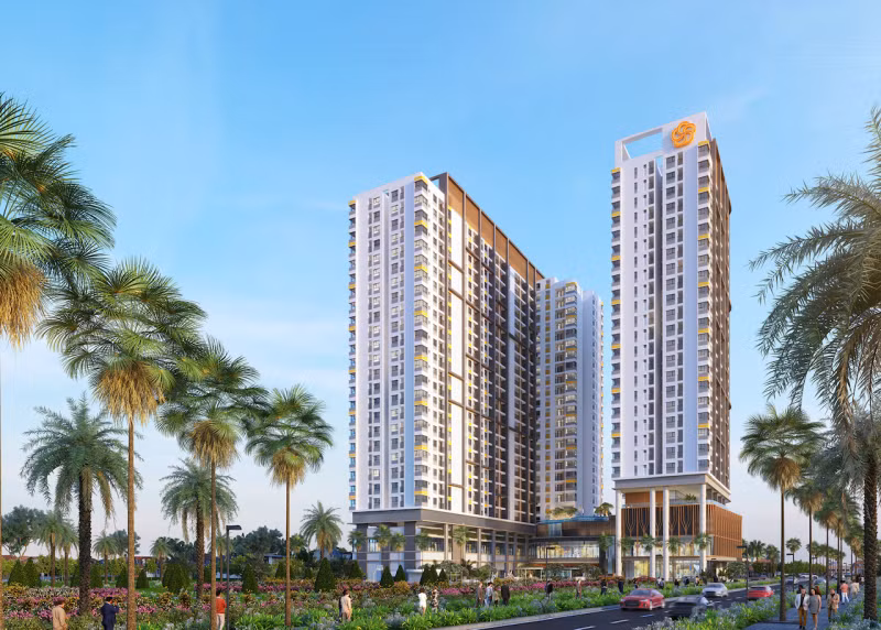 9X An Sương cung cấp ra thị trường khoảng 800 căn hộ hướng đến đối tượng trẻ 9X. (Phối cảnh: Hưng Thịnh Land)