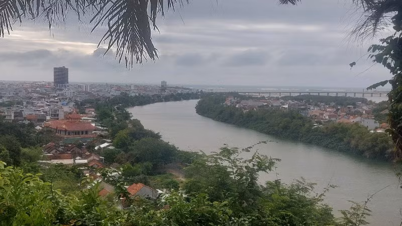 Một góc thành phố Tuy Hòa, tỉnh Phú Yên.