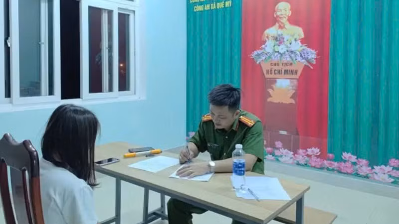 Tại cơ quan công an, bà N.N.U.L. đã thừa nhận toàn bộ hành vi sai phạm của mình.