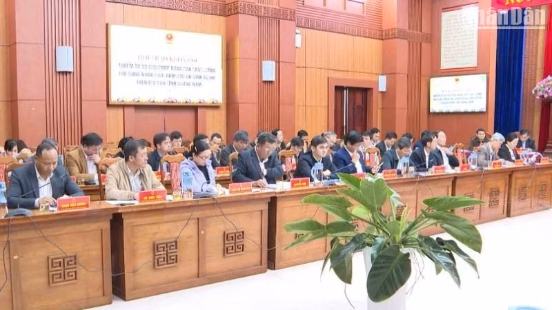 Các đại biểu tham dự hội thảo.