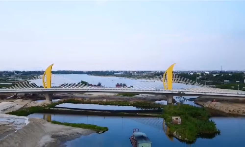 Cầu Nguyễn Duy Hiệu bắt qua sông Cổ Cò đã hoàn thành, đưa vào sử dụng.