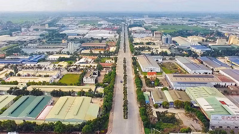 Khu công nghiệp Đồng Văn, thị xã Duy Tiên.