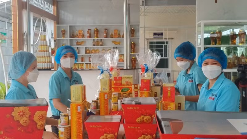 Sản phẩm Đông Trùng Hạ Thảo tại huyện Gò Công Tây đạt OCOP của tỉnh Tiền Giang.