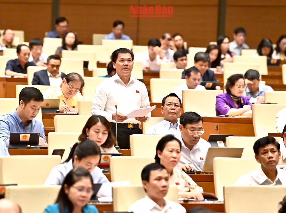 Đại biểu Dương Khắc Mai (Đắk Nông). (Ảnh: ĐĂNG KHOA) Đại biểu Dương Khắc Mai (Đắk Nông). (Ảnh: ĐĂNG KHOA)