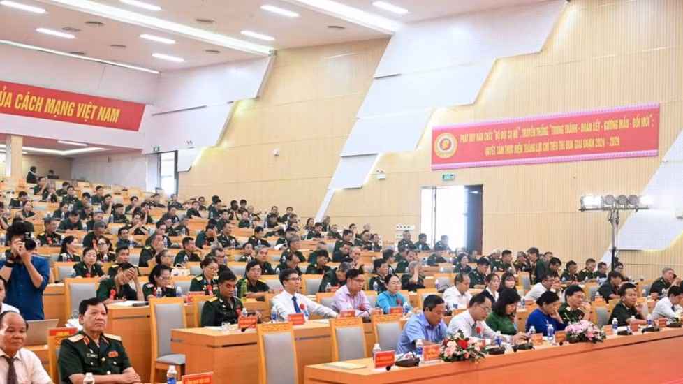 Các đại biểu dự Đại hội thi đua yêu nước cựu chiến binh gương mẫu lần thứ VII, giai đoạn 2024-2029.