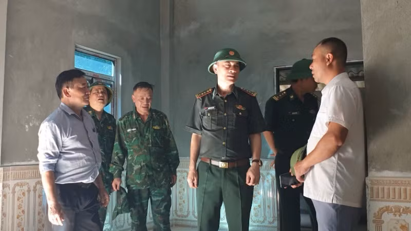 Ngôi nhà mới của người dân xã Ma Li Pho, huyện Phong Thổ do bộ đội biên phòng hỗ trợ xây dựng.