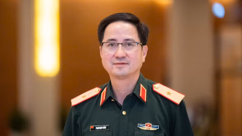 Thiếu tướng Phạm Mạnh Thắng, Bí thư Đảng ủy, Cục trưởng Cục Gìn giữ hòa bình Việt Nam. (Ảnh: Cục Gìn giữ hòa bình Việt Nam)