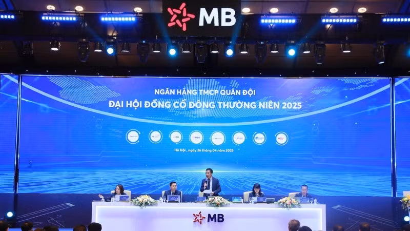 Ngân hàng thương mại cổ phần Quân đội (MB) tổ chức Đại hội đồng cổ đông thường niên năm 2025.