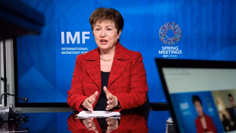 Tổng Giám đốc IMF Kristalina Georgieva. (Ảnh: XINHUA)