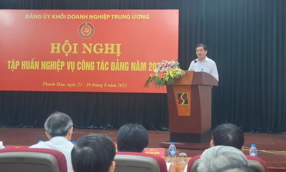 Đảng ủy Khối Doanh nghiệp Trung ương tập huấn nghiệp vụ công tác Đảng