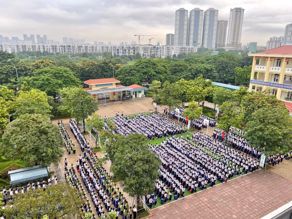 Các trường học trên địa bàn quận Thanh Trì tổ chúc tưởng niệm.