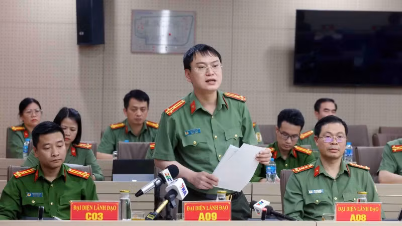 Thượng tá Trần Văn Hùng, Cục phó Cục An ninh điều tra, Bộ Công an.