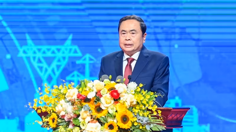 Chủ tịch Quốc hội Trần Thanh Mẫn phát biểu chỉ đạo. Chủ tịch Quốc hội Trần Thanh Mẫn phát biểu chỉ đạo.