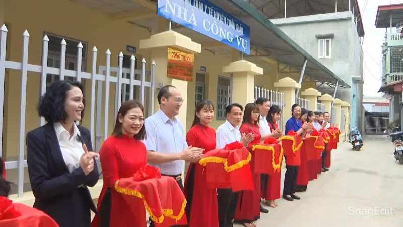 Khánh thành nhà công vụ Trung tâm Y tế Tuần Giáo.