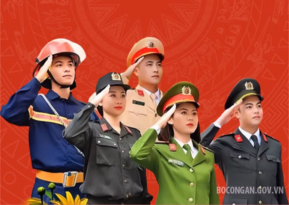 Lực lượng Công an nhân dân phấn đấu hoàn thành xuất sắc mọi nhiệm vụ chính trị được giao.