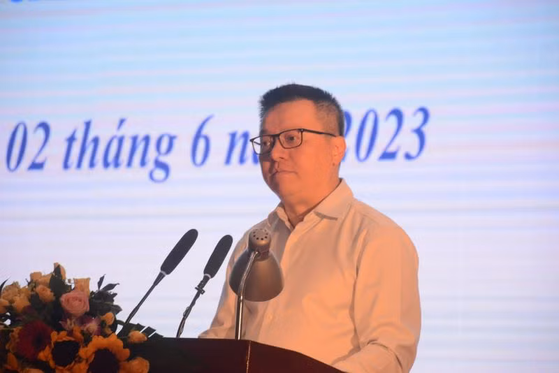Đồng chí Lê Quốc Minh phát biểu khai mạc.