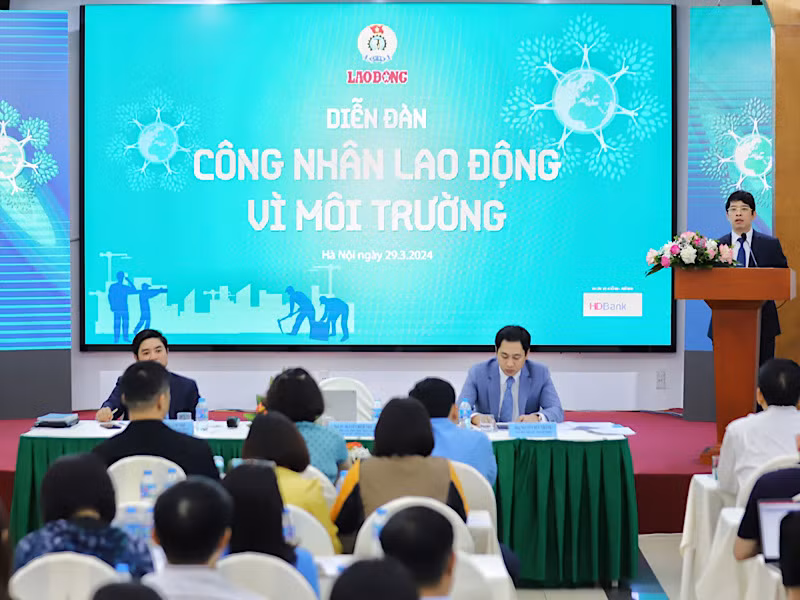 Diễn đàn công nhân, lao động vì môi trường.