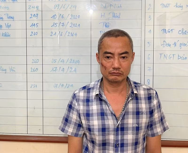 Tài xế Nguyễn Mạnh Hà.