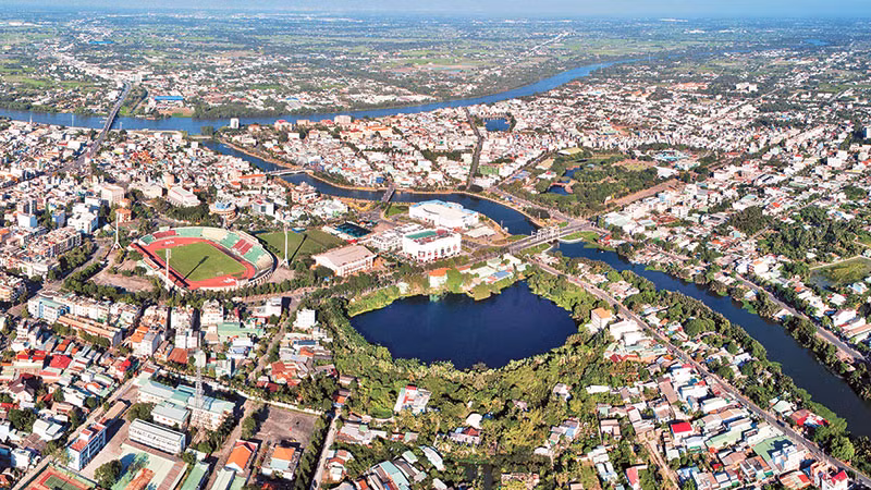 Đô thị thành phố Tân An (Long An) đạt chuẩn đô thị văn minh năm 2024 và đô thị loại I năm 2025.