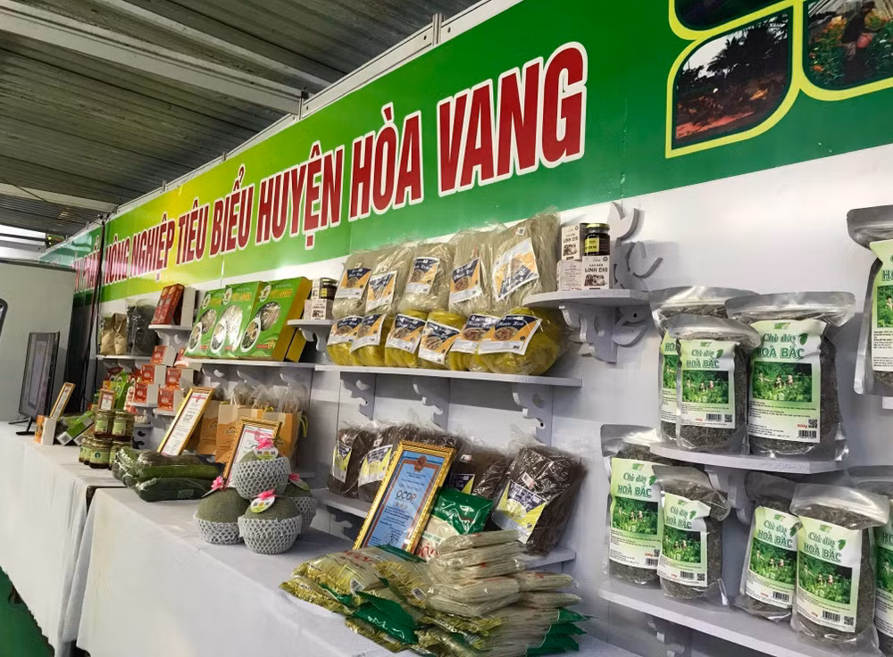 Sản phẩm OCOP của huyện Hòa Vang.
