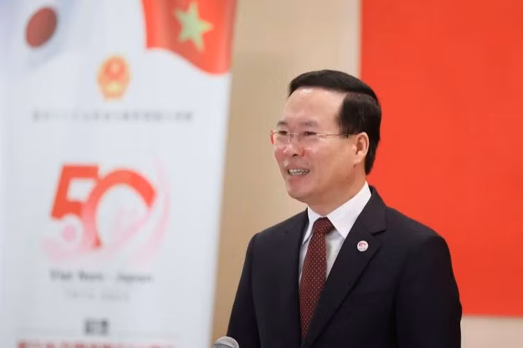Chủ tịch nước Võ Văn Thưởng phát biểu. (Ảnh: TTXVN) Chủ tịch nước Võ Văn Thưởng phát biểu. (Ảnh: TTXVN)