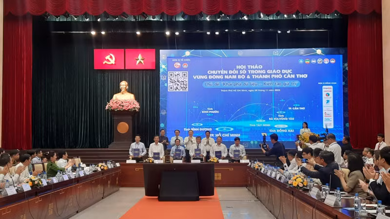 Ký kết hợp tác giữa các Sở Giáo dục và Đào tạo các tỉnh, thành phố vùng Đông Nam Bộ. 