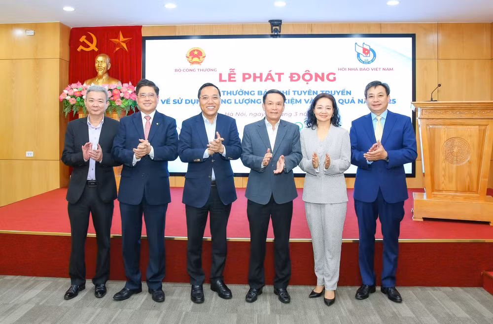 Chính thức phát động Giải thưởng báo chí tuyên truyền về sử dụng năng lượng tiết kiệm và hiệu quả 2025.