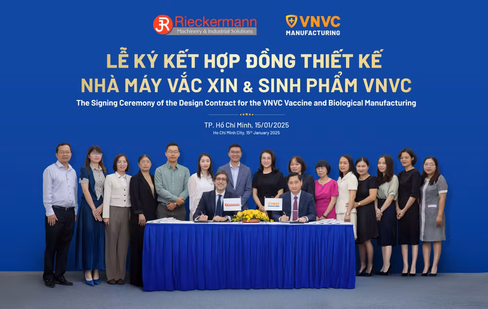 Lễ ký kết giữa 2 đơn vị.