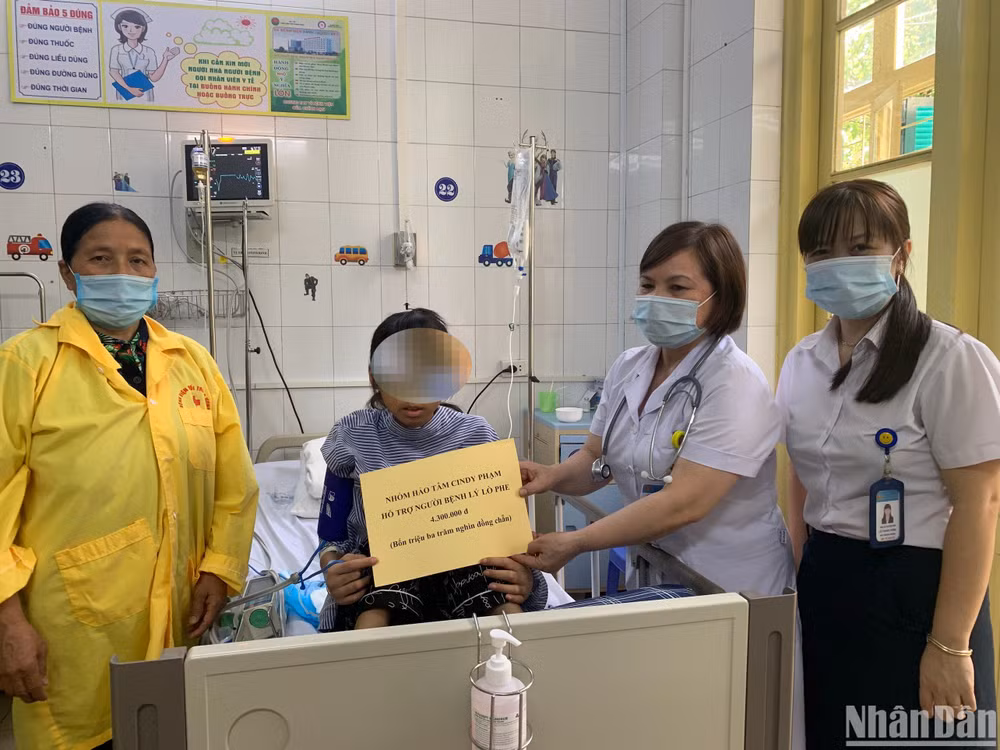 Bệnh viện Phổi Trung ương thường xuyên có các hoạt động hỗ trợ bệnh nhân lao Quỹ hỗ trợ người bệnh chiến thắng lao - PASTB.