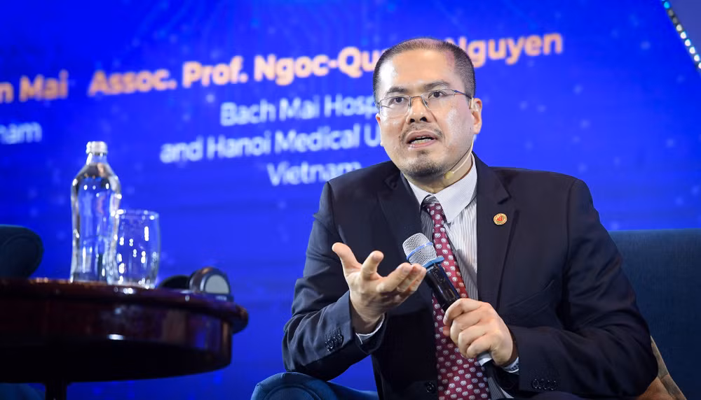 Phó Giáo sư, Tiến sĩ Nguyễn Ngọc Quang, Khoa Tim mạch, Đại học Y Hà Nội; Viện Tim mạch Quốc gia Việt Nam, Bệnh viện Bạch Mai Phó Giáo sư, Tiến sĩ Nguyễn Ngọc Quang, Khoa Tim mạch, Đại học Y Hà Nội; Viện Tim mạch Quốc gia Việt Nam, Bệnh viện Bạch Mai