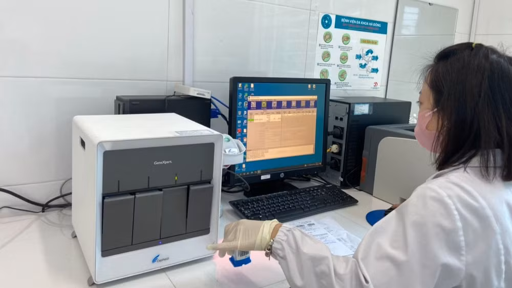 Xét nghiệm GeneXpert có hiệu quả trong xét nghiệm để phục vụ bệnh nhân.
