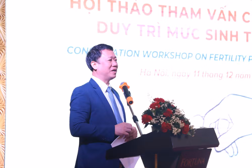 Ông Lê Thanh Dũng, Cục trưởng Cục Dân số cho biết, trong 3 năm liên tiếp, mức sinh trên toàn quốc giảm dưới mức sinh thay thế (2,1 con/phụ nữ).