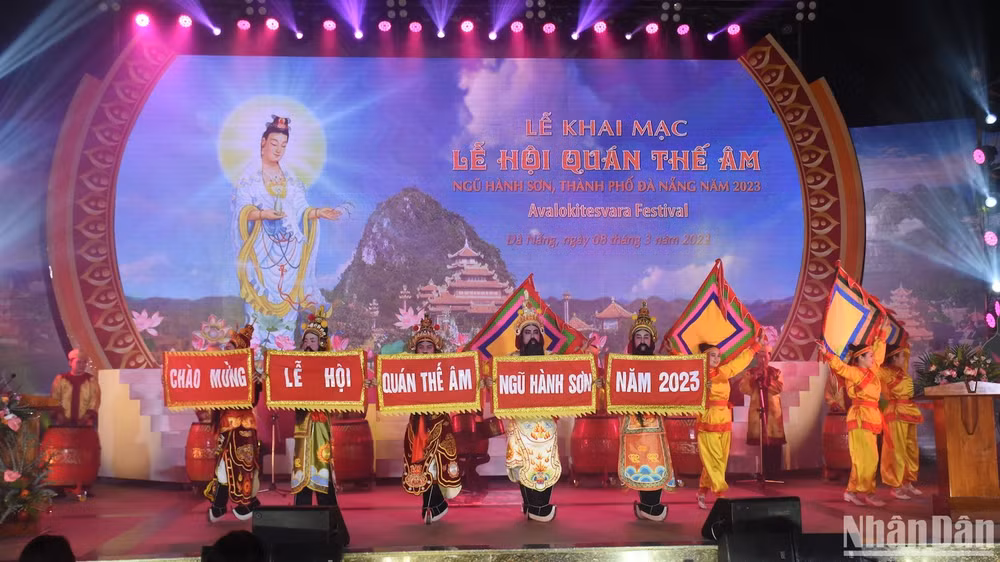 Khai mạc Lễ hội Quán Thế Âm Ngũ Hành Sơn năm 2023, tối 8/3.