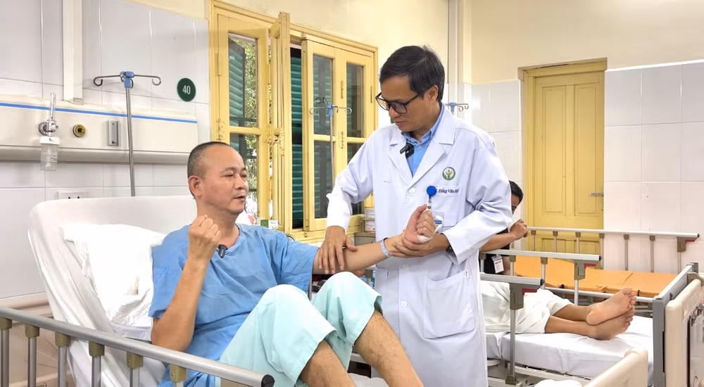 Bệnh nhân hồi phục sức khỏe tốt. Bệnh nhân hồi phục sức khỏe tốt.