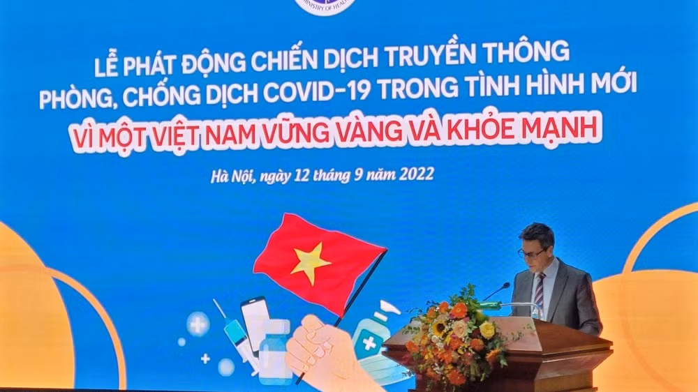 TS Shane Fairlie, chuyên gia Tổ chức Y tế thế giới tại Việt Nam. TS Shane Fairlie, chuyên gia Tổ chức Y tế thế giới tại Việt Nam.