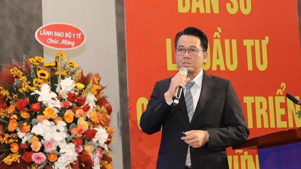 Ông Phạm Vũ Hoàng, Phó Cục trưởng Cục Dân số (Bộ Y tế).