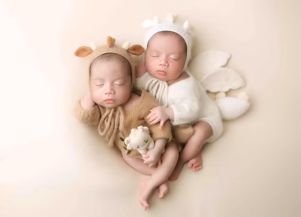 Thiên thần nhỏ Bơ Sữa chào đời mang mùa xuân hạnh phúc đến vợ chồng chị Hoan anh Hùng.