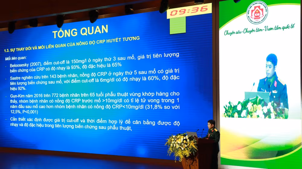 Nhiều bài báo khoa học được chia sẻ tại hội nghị.