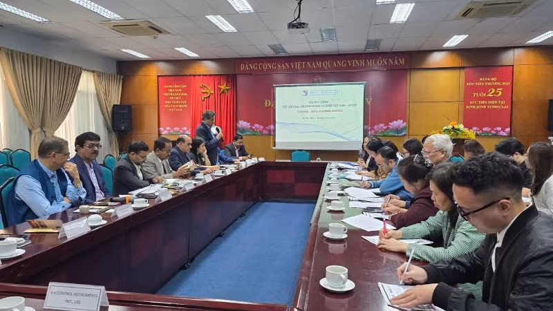 Chương trình gồm 12 doanh nghiệp Ấn Độ và 50 doanh nghiệp Việt Nam tham dự. 