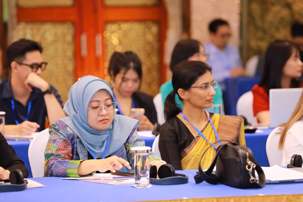 Chương trình có sự tham gia của nhiều đại biểu quốc tế.