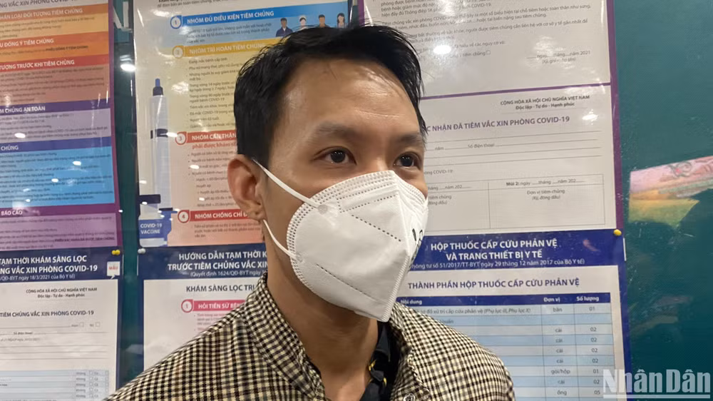 Anh Vũ Việt Thành (32 tuổi, Hưng Yên) chia sẻ về hành trình vượt qua bạo bệnh. Anh Vũ Việt Thành (32 tuổi, Hưng Yên) chia sẻ về hành trình vượt qua bạo bệnh.