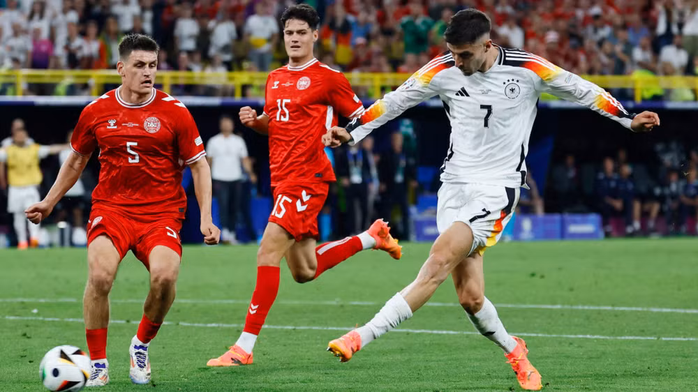Kai Havertz mở điểm cho tuyển Đức. (Ảnh: Reuters)