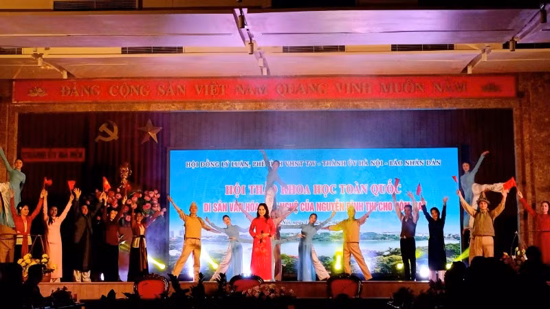 Chương trình nghệ thuật chào mừng hội thảo khoa học toàn quốc về Nguyễn Đình Thi.